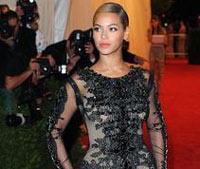 Beyonce Knowles Schiaparelli and Prada 'Impossible Conversations' Costume Institute Gala 2012 at The Metropolitan Museum of Art New York City, USA 