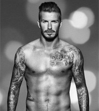 David Beckham H&M Promo Shot