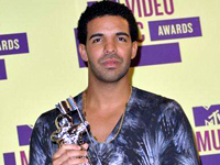 Drake 2012 MTV Video MusicAwards, held at the Staples Center - Press Room Los Angeles, California - 06.09.12