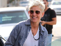 High fives to Ellen DeGeneres, who is now, officially, funny