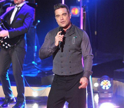 Robbie Williams Playing Live