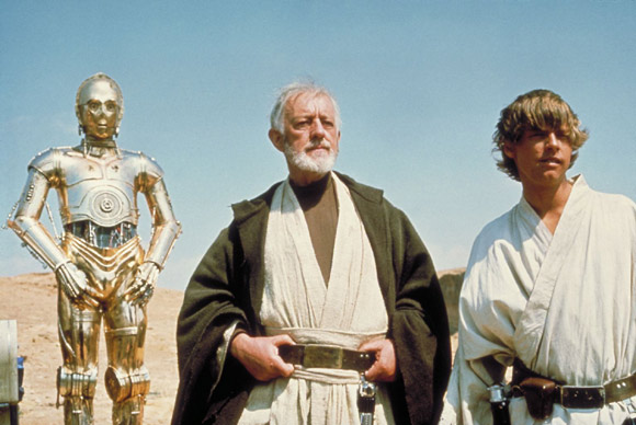 Luke Skywalker and Obi Wan