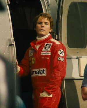 Daniel Brühl as Niki Lauda in Rush