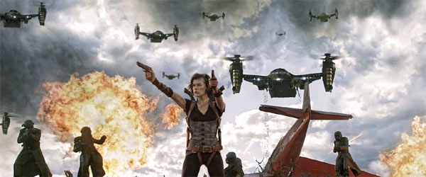 Milla Jovovich in Resident Evil: Retribution