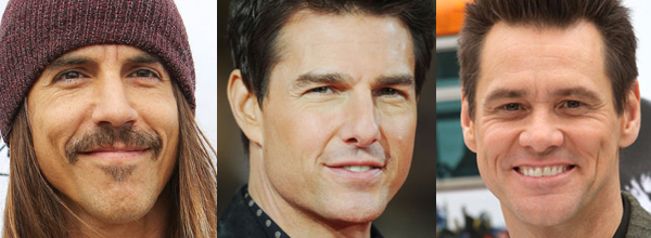 Anthony Kiedis, Tom Cruise, Jim Carrey