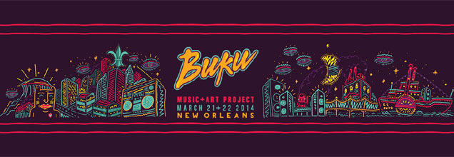 Buku Music and Art Project 2014 logo