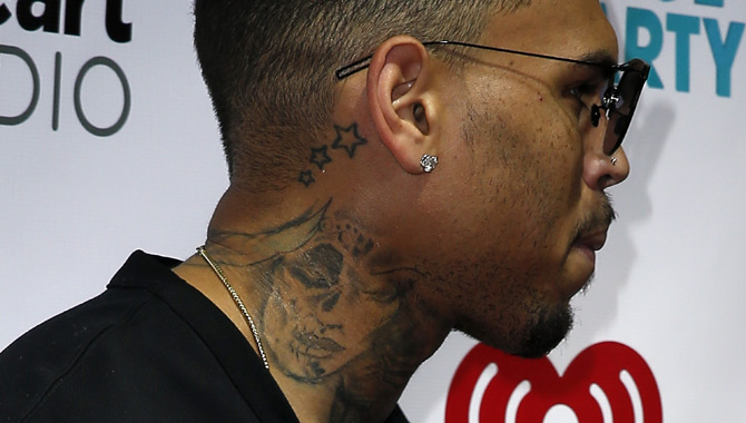 Chris Brown tattoo