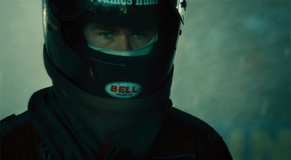 Chris Hemsworth As James Hunt in Rush