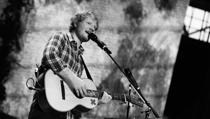Ed Sheeran at Wembley