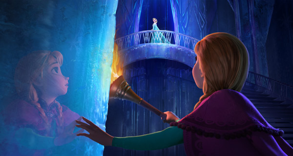 Anna searches for her Snow Queen sister in 'Frozen'