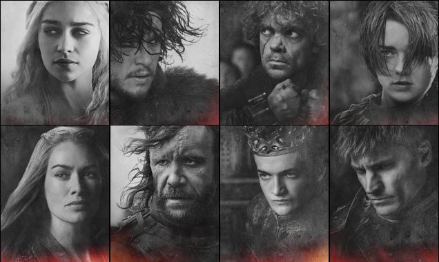Game of Thrones Season 4 Headshots