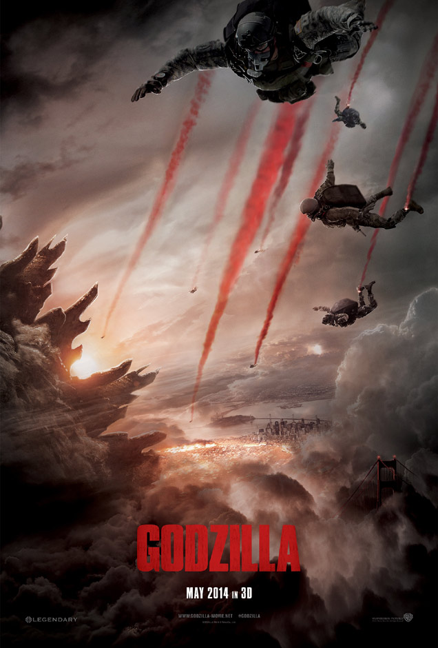 Godzilla Poster 2014