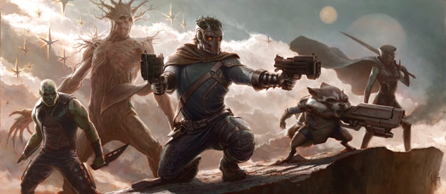 Guardians Of The Galaxy Concept Art 1