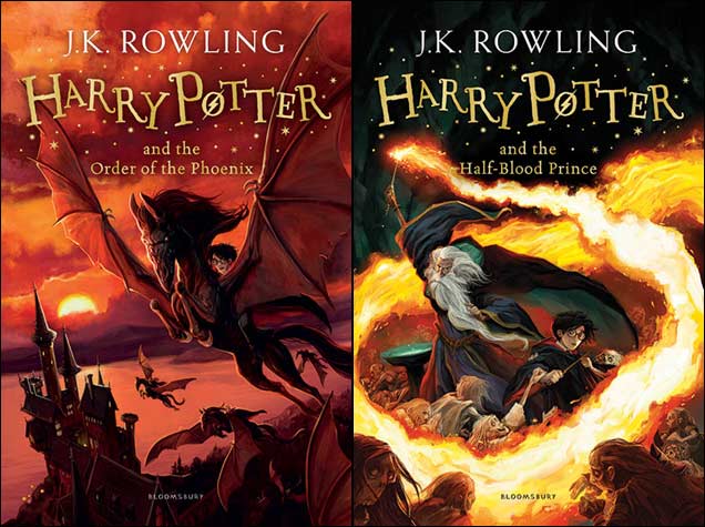 Harry Potter new covers