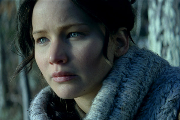 Jennifer Lawrence in Mockingjay Part 1