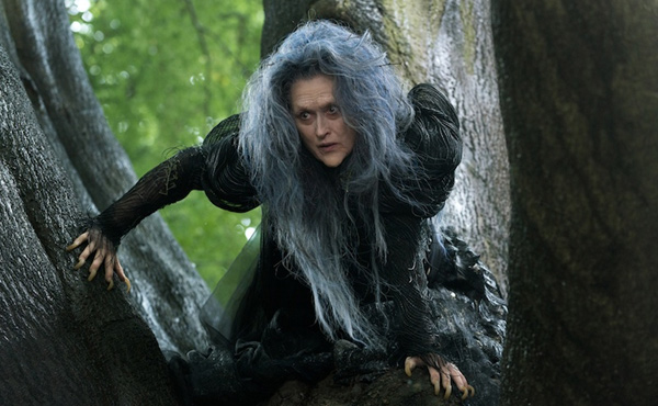 Meryl Streep as the wicked witch in 'Into The Woods'