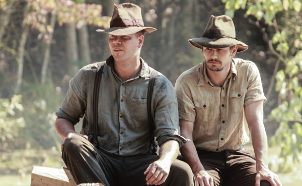 Jim Parrack & James Franco in As I Lay Dying
