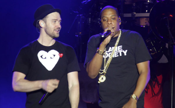 Justin Timberlake and Jay Z