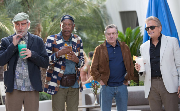 Kevin Kline, Morgan Freeman ,Robert De Niro, Michael Douglas