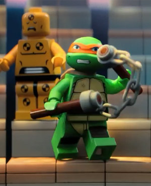 Michelangelo in The Lego Movie