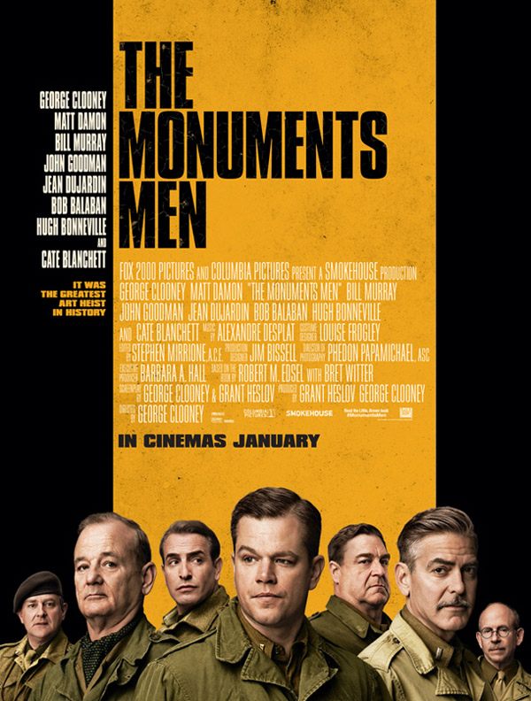 Monuments Men poster