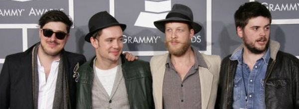 Mumford And Sons At The 2013 Grammy Awards