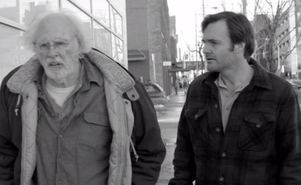 Bruce Dern and Will Forte
