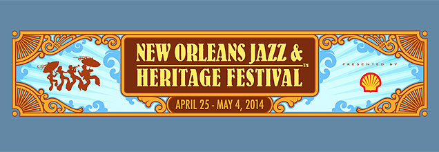 New Orleans Jazz Festival 2014 logo
