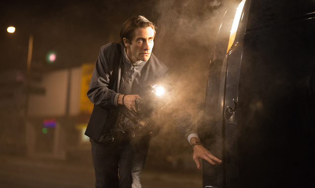Jake Gyllenhaal as Lou Bloom in 'Nightcrawler'