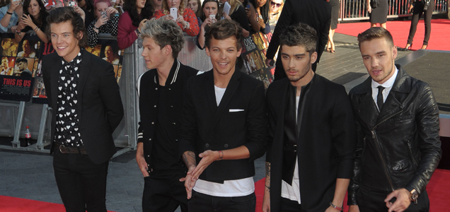 One Direction red carpet