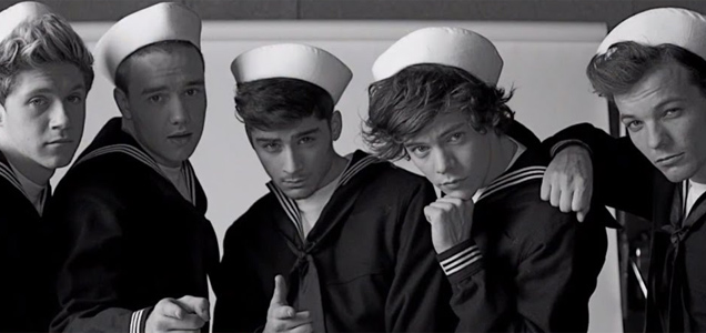 One Direction Kiss You Video