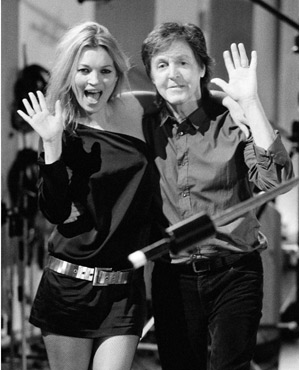 Paul McCartney Kate Moss