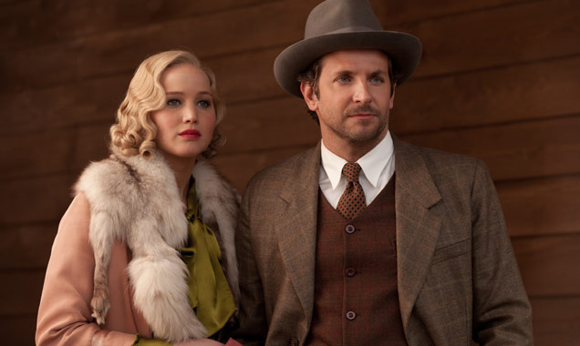 Jennifer Lawrence and Bradley Cooper in 'Serena'