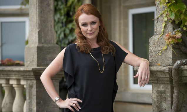 Keeley Hawes as Samantha Mollison in 'The Casual Vacancy'