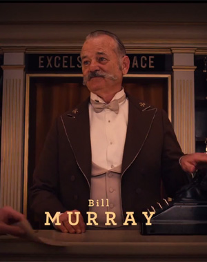 The Grand Budapest Hotel Bill Murray