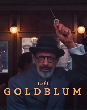 Jeff Goldblum in The Grand Budapest Hotel
