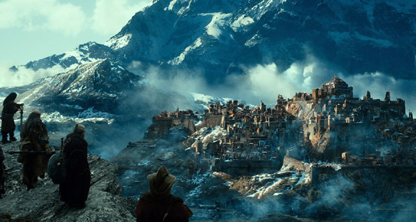 A scene from New Line Cinema's and MGM's fantasy adventure The Hobbit: The Desolation Of Smaug