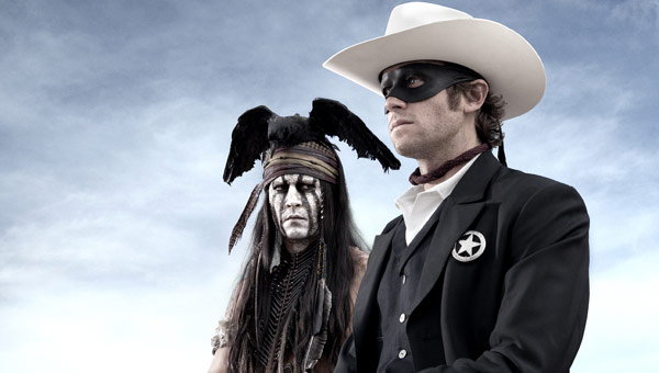 Johnny Depp As Tonto And Armie Hammer As The Lone Ranger