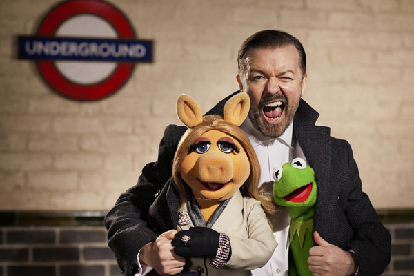 The Muppets & Ricky Gervais