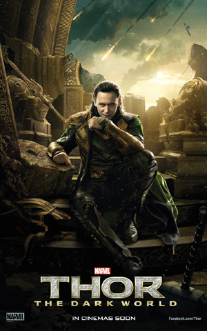 Tom Hiddleston, Thor: The Dark World Promo Image
