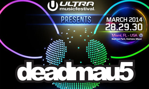 Ultra Music Festival 2014 presents deadmau5 poster