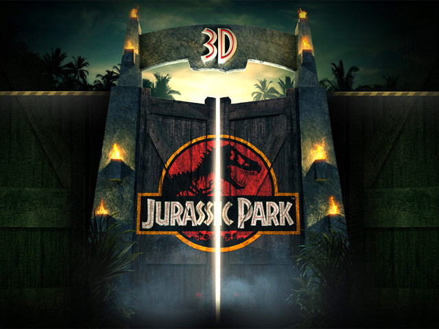 Jurassic Park 3D Trailer