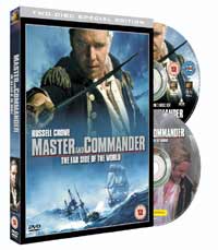 Film - MASTER & COMMANDER: THE FAR SIDE OF THE WORLD - Sails into stores on DVD & video 