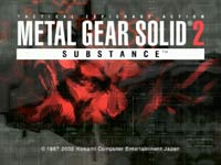 Metal Gear Solid 2 Substance sneaks on to Xbox and PlayStation 2 in readiness for 2003 release@ www.contactmusic.com