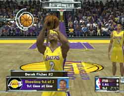 NBA Courtside 2002 for Nintendo GameCube by Left Field @ www.contactmusic.com