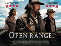 Film - Open Range released through Winchester Film Distribution and comes out March 19th. 
