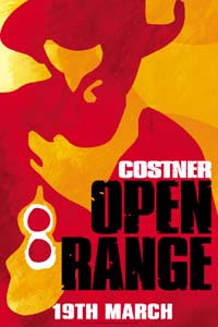 Film - Open Range released through Winchester Film Distribution and comes out March 19th.