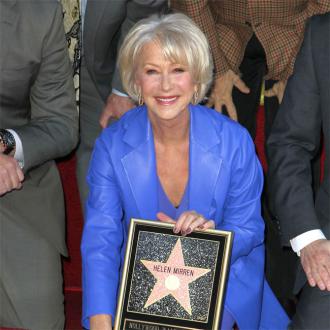 Star Walk Fame on Mirren   Helen Mirren Receives Walk Of Fame Star   Contactmusic Com