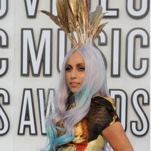 Lady Gaga In Her Alexander Mcqueen Outfit picture