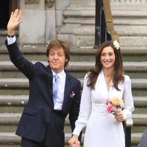 Paul Mccartney And Nancy Shevell Leaving Wedding picture